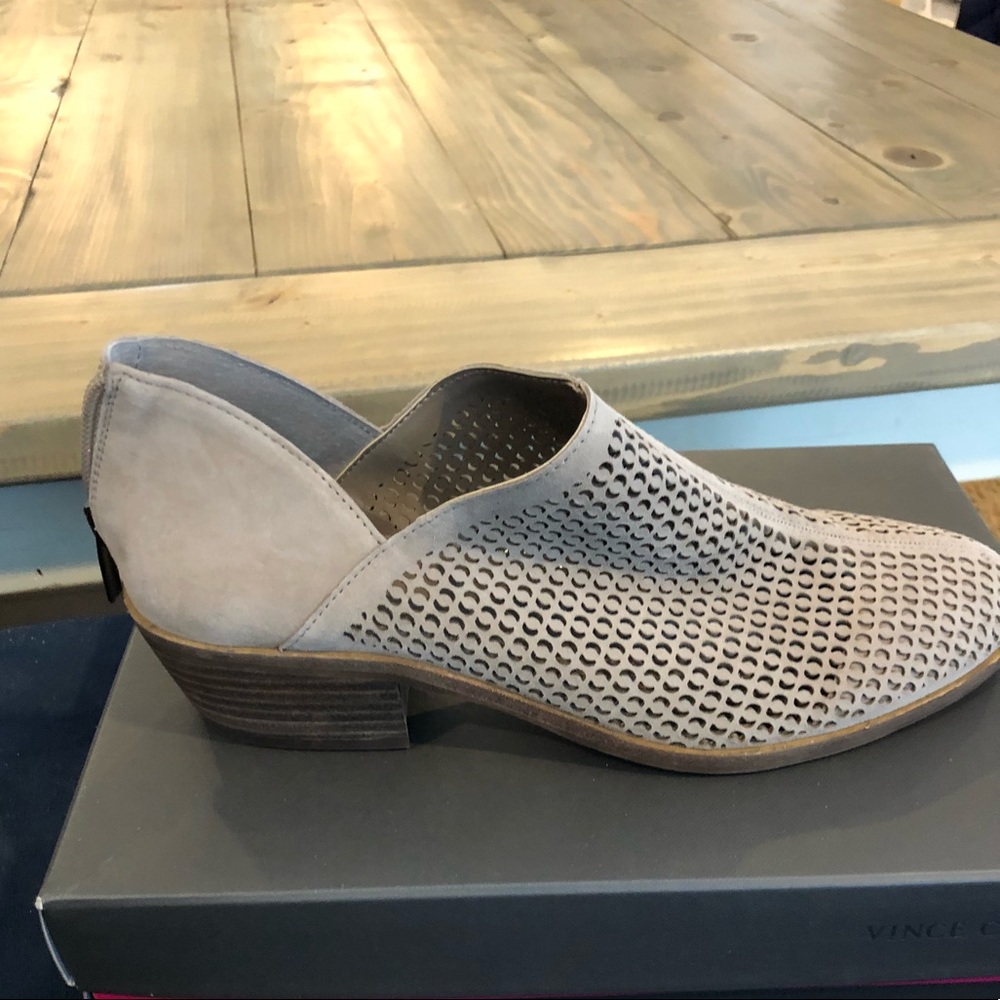 Vince Camuto French Taupe True Suede